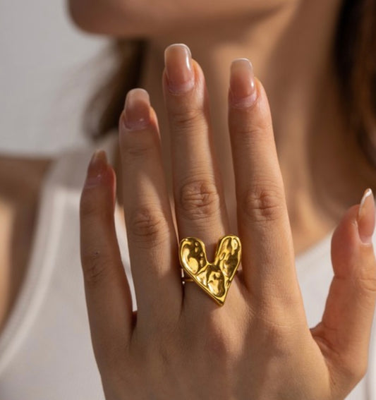 Heart Heart Ring