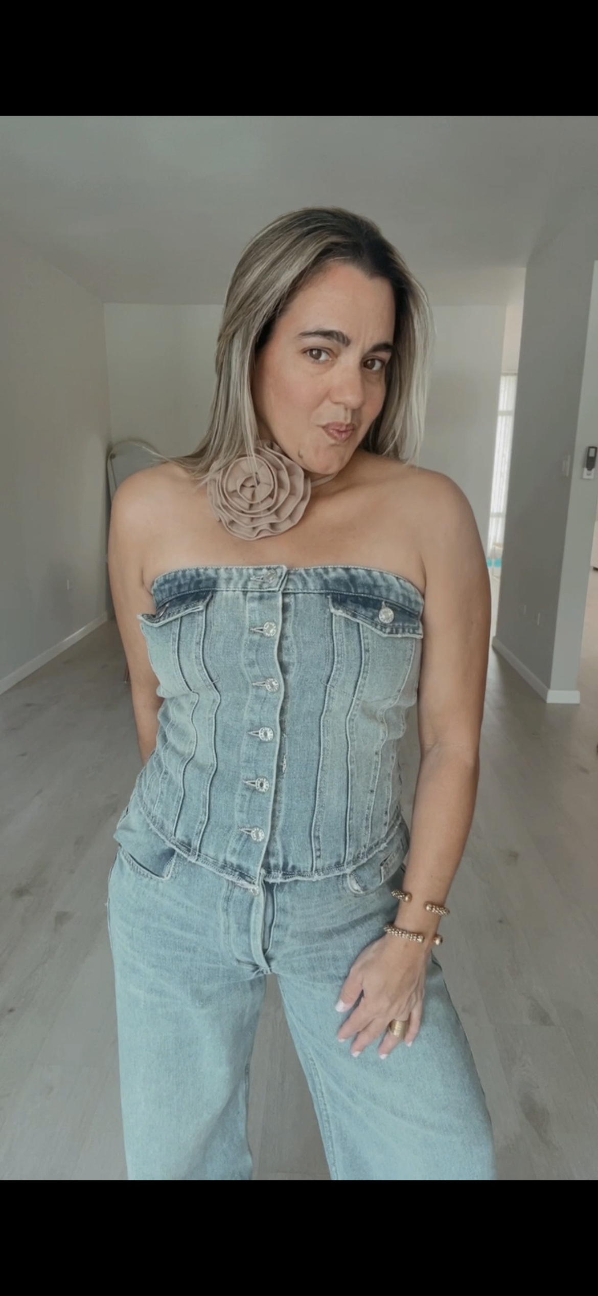 Katy Denim Jumpsuit