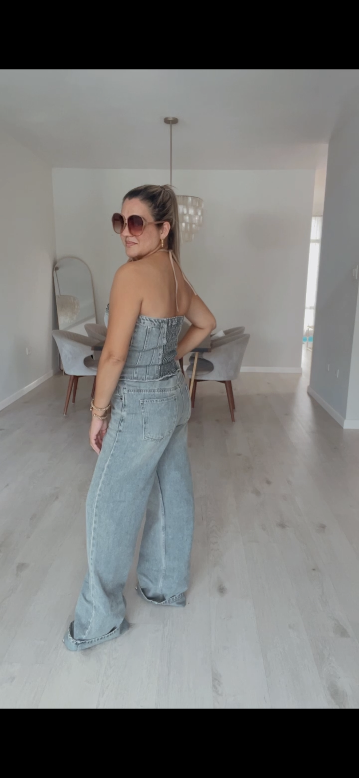 Katy Denim Jumpsuit