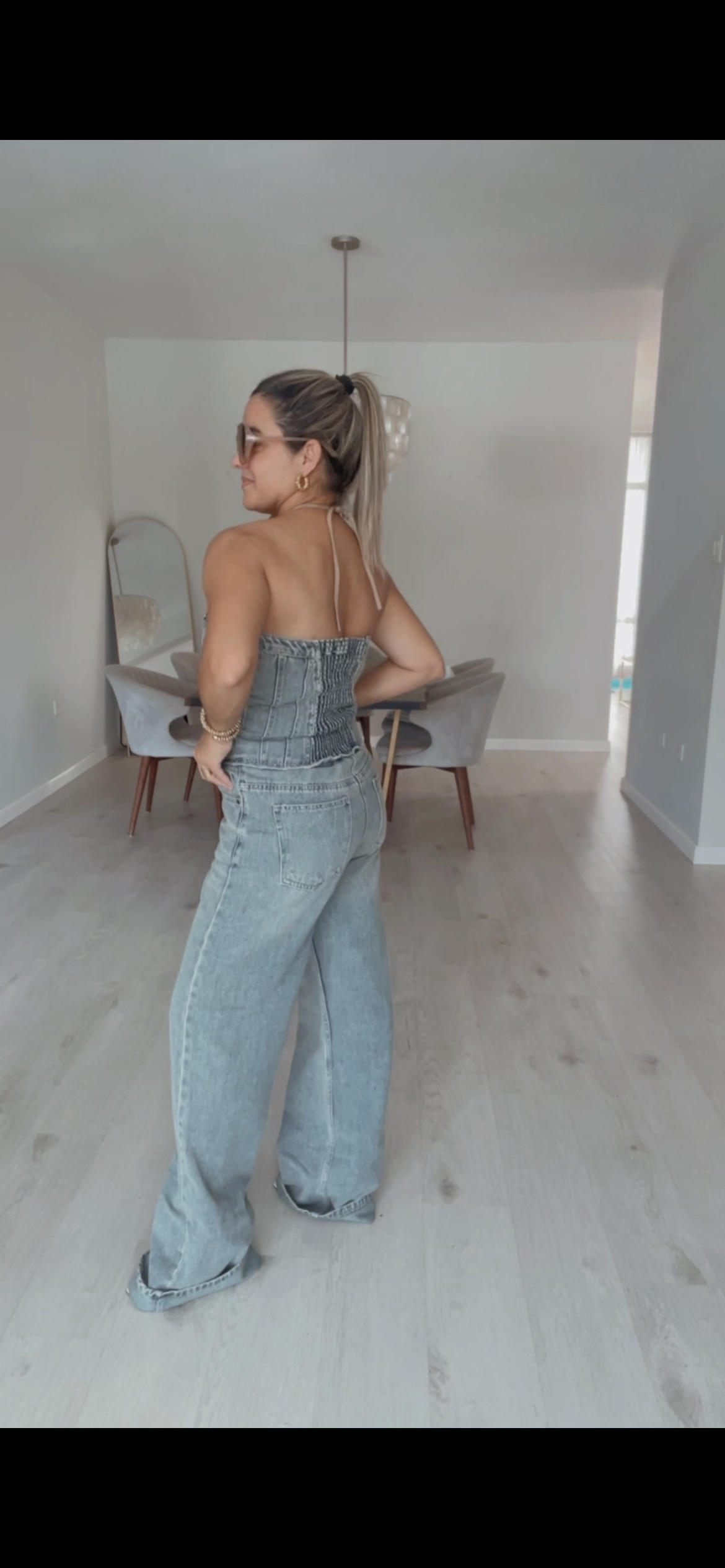 Katy Denim Jumpsuit