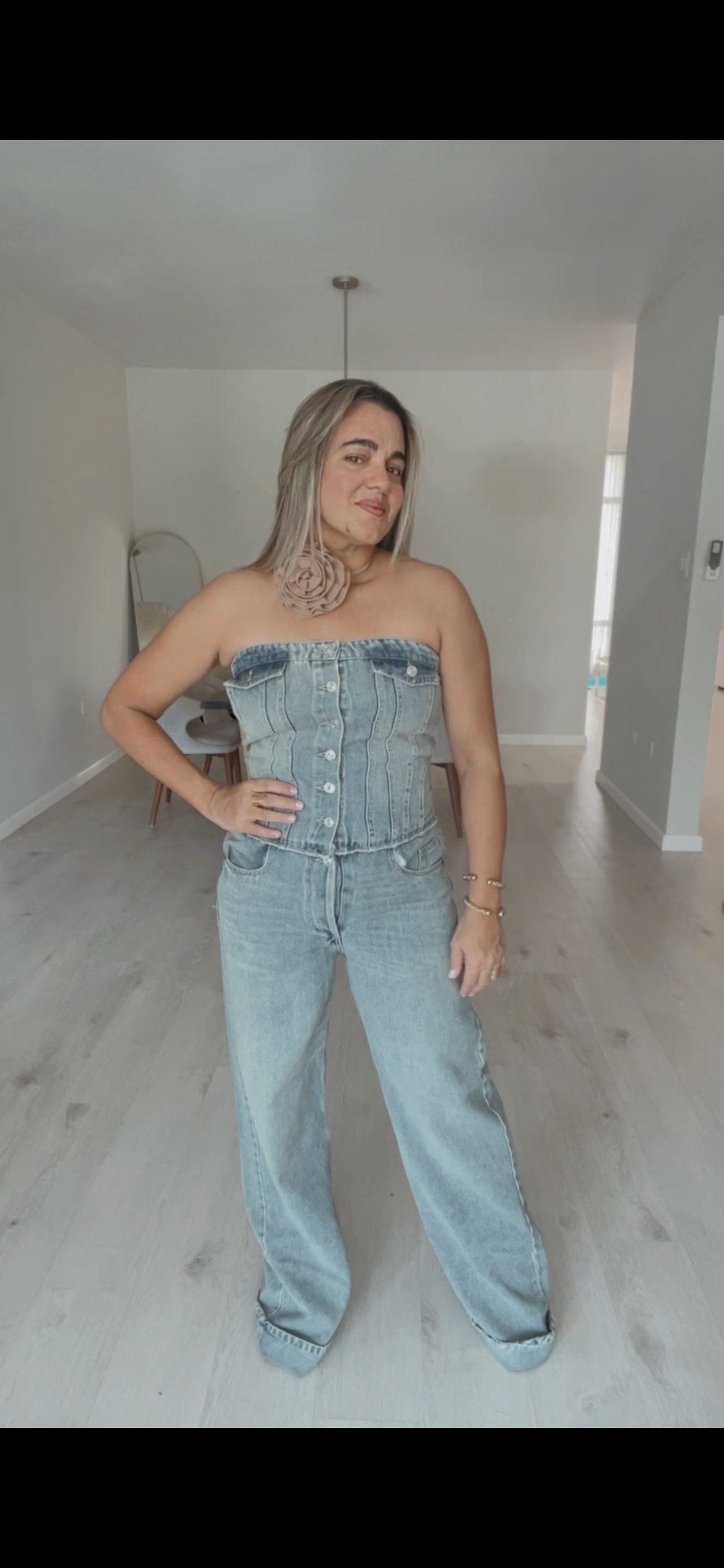 Katy Denim Jumpsuit