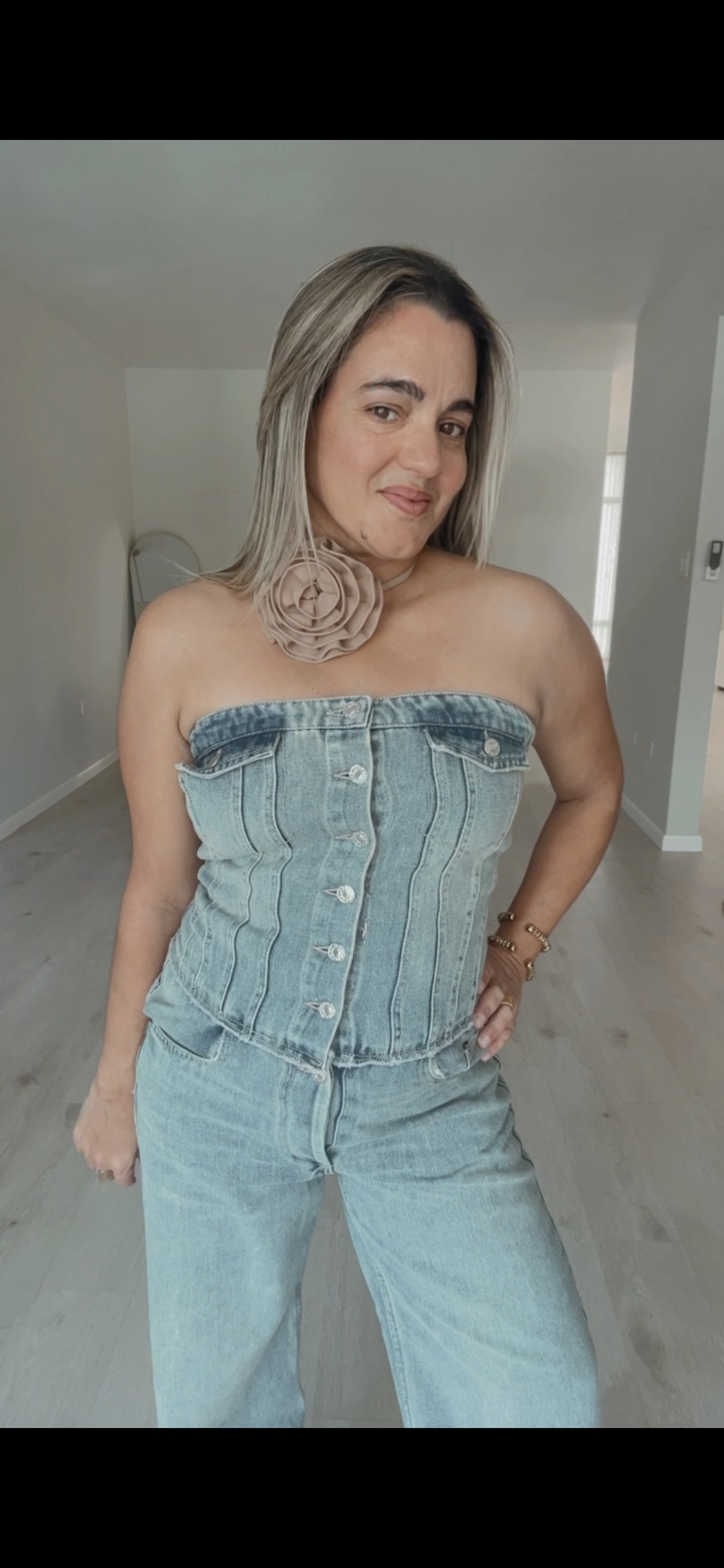 Katy Denim Jumpsuit