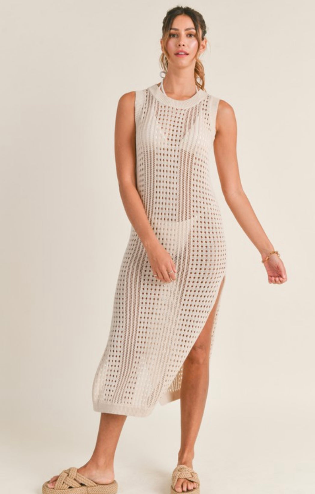 Nicole Crochet Dress