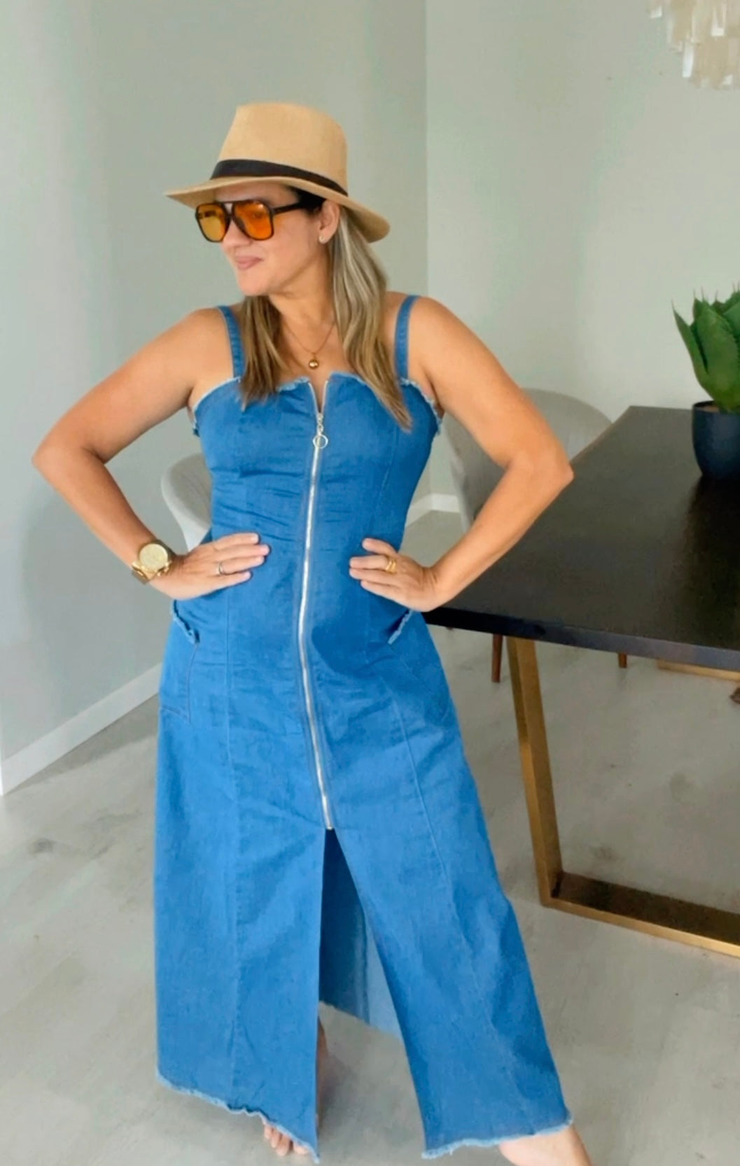 Eva Denim Dress