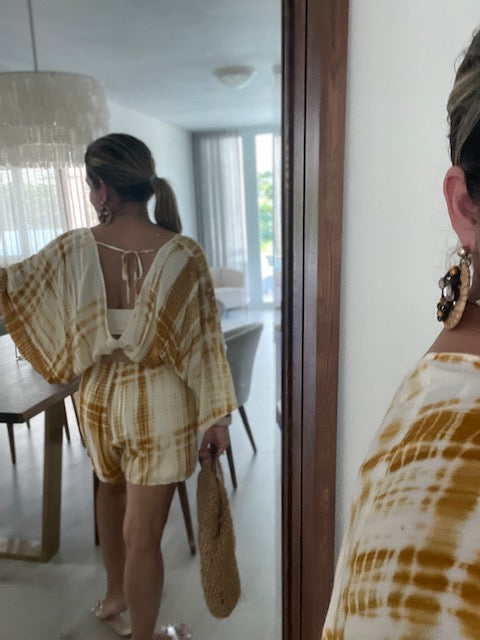 Paula Golden Romper