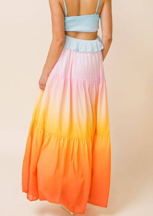 Sofia Ombre Maxi Dress