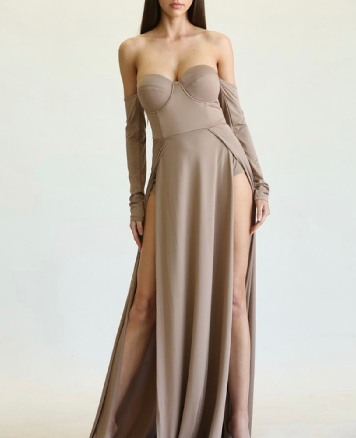 Emilia Dress Nude